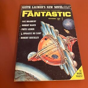 Fantastic Science Fiction Fantasy Magazine November 1965 Ray Bradbury